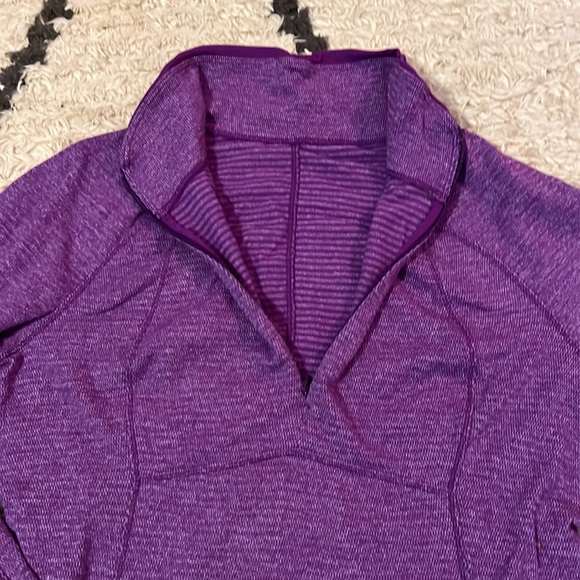 Lululemon half zip long sleeve pullover, size 10 - Picture 2 of 6